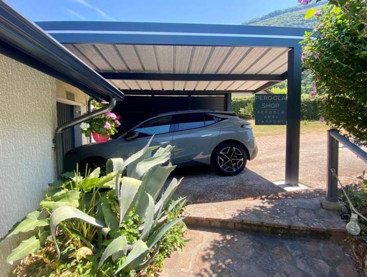 Carport toit plat bacacier Savoie (4)
