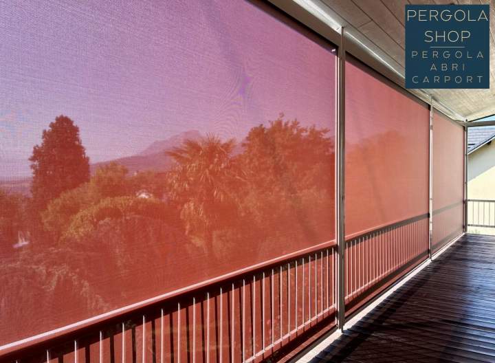 store zip screen pour terrasse