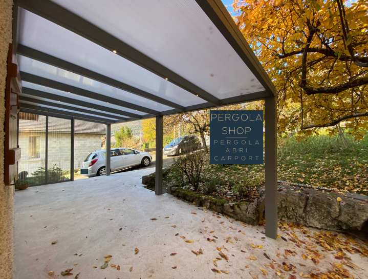 pergola toiture fixe prêt à poser Aix les Bains Savoie