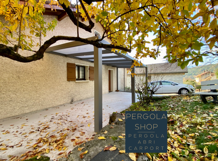 pergola toiture fixe prêt à poser Aix les Bains Savoie