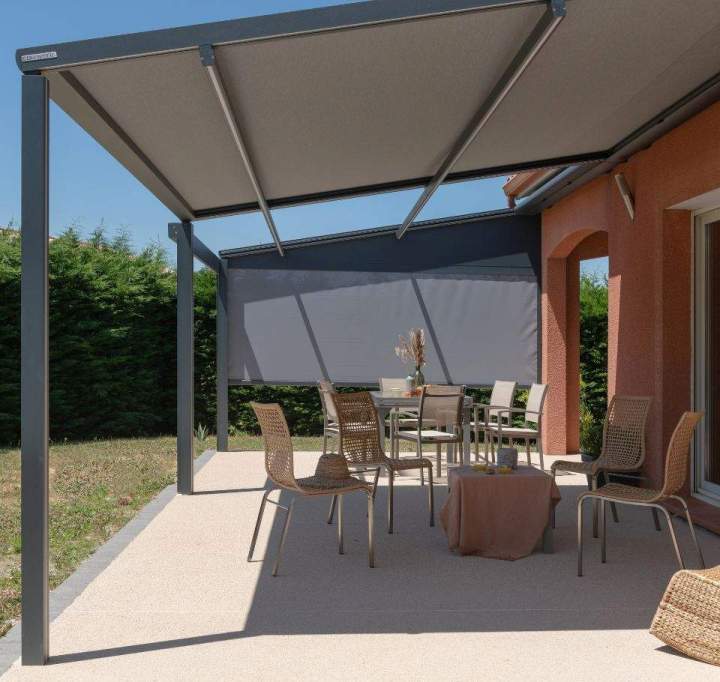 pergola store toile zippée Savoie 73