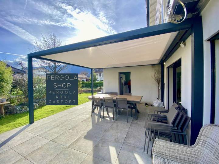 pergola toile store zip Savoie