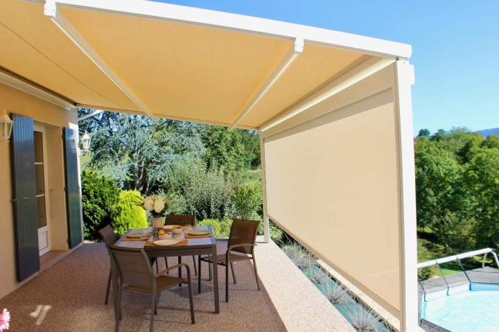 Pergola bioclimatique sur mesure Chambéry