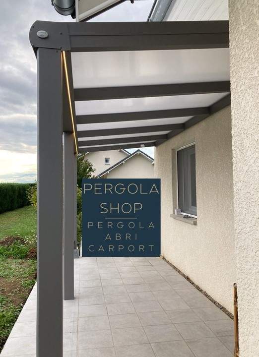 abri de terrasse toiture fixe prêt à poser Albertville