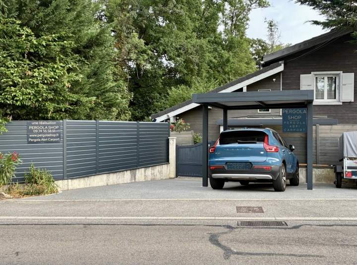 carport aix les bains 