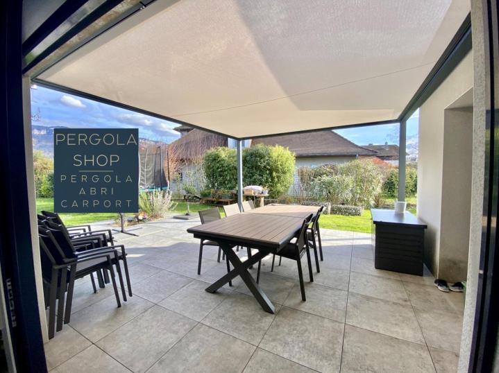 pergola toile store zip Chambéry