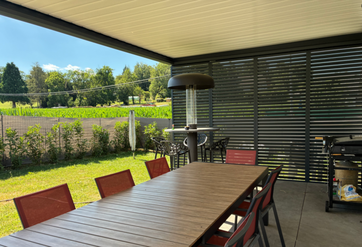 pergola bioclimatique Novalaise