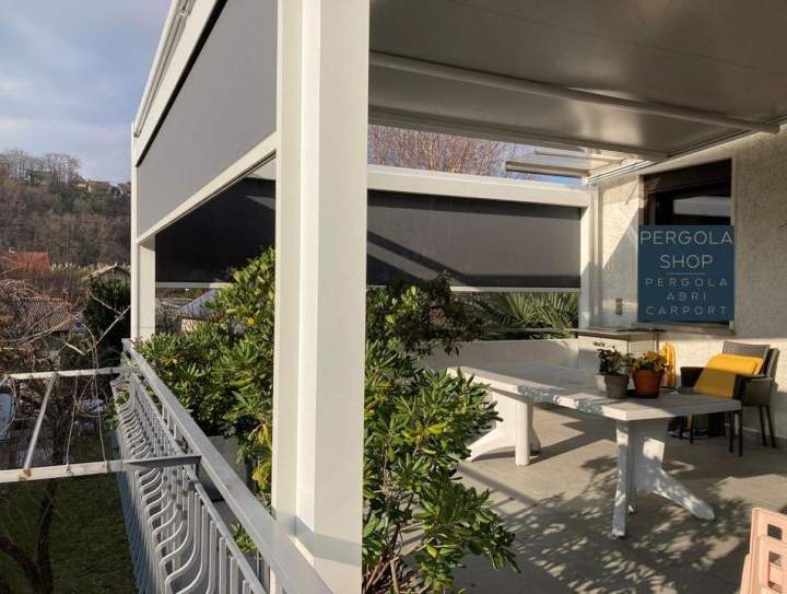 pergola store toile Savoie