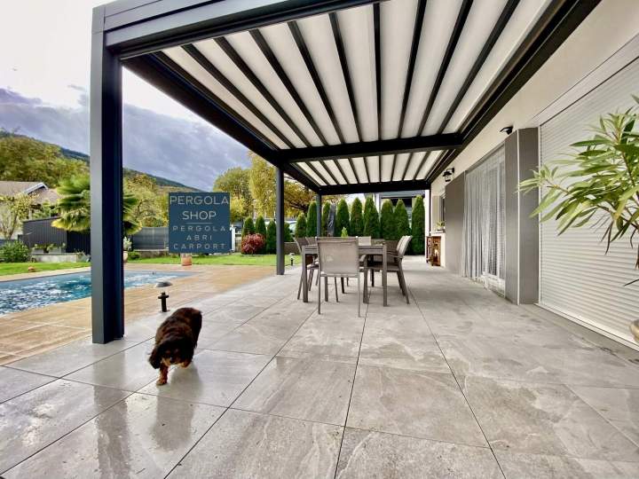 pergola double toile retractable 2025 3