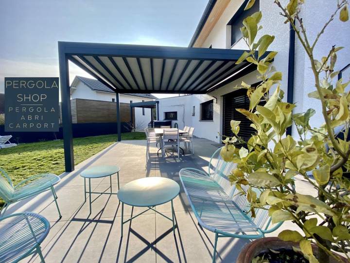 pergola toile rétractable étanche