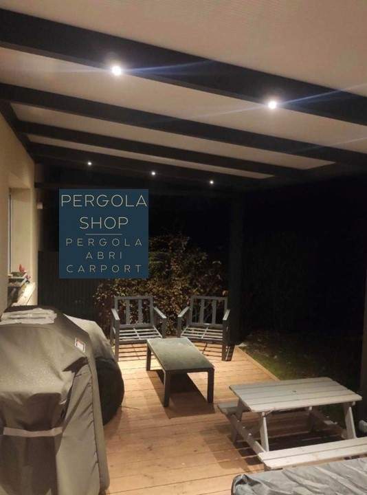 abri de terrasse toiture fixe prêt à poser Savoie