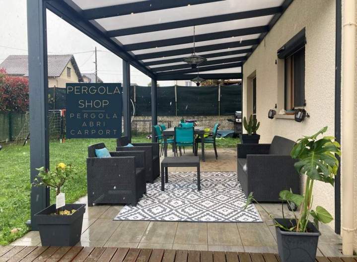 pergola toiture fixe prêt à poser La Motte Servolex