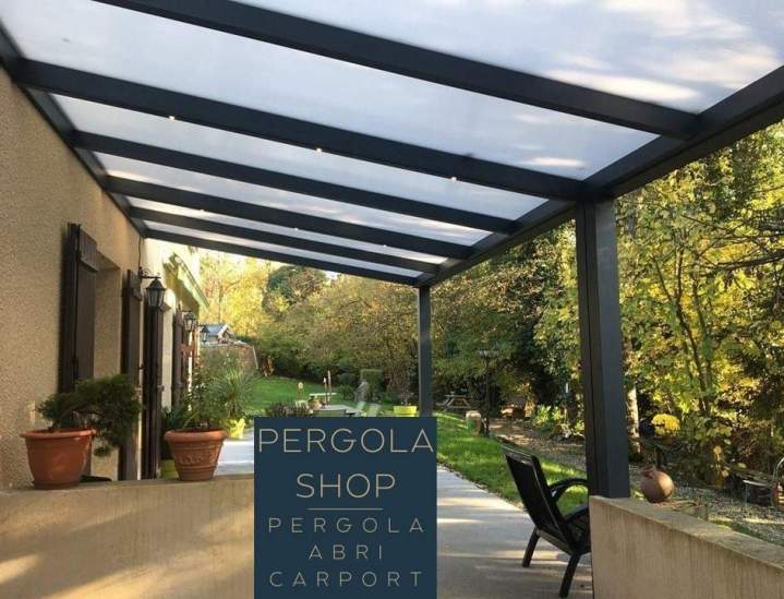 abri de terrasse toiture fixe prêt à poser Savoie