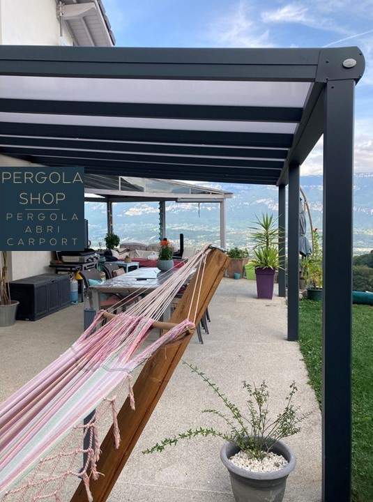 abri de terrasse toiture fixe prêt à poser La Motte Servolex