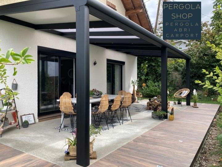 Vente et pose de pergola aluminium Chambéry